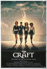 The Craft - original DS movie poster 27x40 1996 Fairuza Balk , Neve Campbell picture