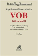 Werner Langen D VOB Teile A und B: Vergabe- und Vertragso (Hardback) (UK IMPORT) picture