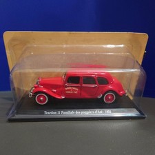 Atlas 1955 Citroen Traction 11 Diecast 1:43 Scale Model Familiale Des Pompiers picture