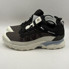 Salomon Shelter Low Hiking Outdoor Trail Shoes Black/Gray Men's 8 / Women's 9 picture