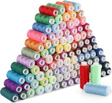 Sewing Thread Set 100 Color, Thread for Sewing 250 Yards Each Spool Polyester... picture