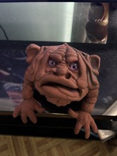 Vintage 1987 Mattel Boglins Blap Brown Rubber Puppet Toy, Rare picture