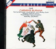 Carmina Burana ~ Carl Orff ~ Classical ~ CD ~ Good picture