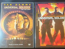 Universal Soldier + The Return DVD R Jean-Claude Van Damme Lundgren Special Ed picture