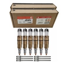 6X CUMMINS ISX15 FUEL INJECTOR 2897320 5579419 SUPERCED 5579419PX 2897320PX Tube picture