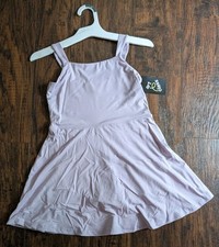 Art Class Girl's M (8) Purple Fit & Flare Tennis Dress Athletic Active Skort picture