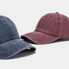 Cotton Baseball Cap Ball Dad Hat Adjustable Plain Solid Washed Men Premium 2026 picture