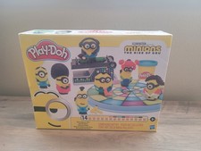 New Play-Doh Minions Rise of Gru Disco Dance-Off Playset 14 Cans Ages 3+ picture
