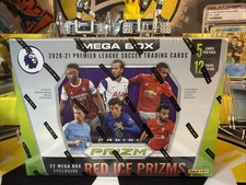 2020-2021 Prizm Soccer Mega Box Premier League Panini Red Ice Prizms new sealed picture