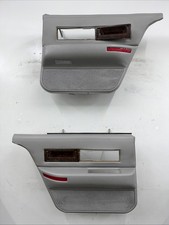 93-96 Cadillac Fleetwood Rear Door Trim Panel Set Gray OEM picture