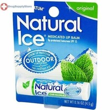 Natural Ice Original Lip Balm Display 12 Pieces/Pack picture
