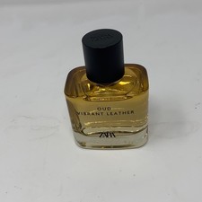 Zara Oud Vibrant Leather EDP 60ml/2.03oz Amber/Black Bottle picture
