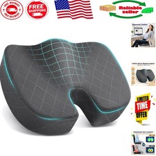 Large U-Shaped Memory Foam Cushion - Pain Relief & Comfort for Long Sitting picture