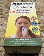 NeilMed Eustachi-Eustachian Tube Exercise-Pop Blocked Ears Safely NEW SEALED picture