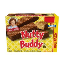 Little Debbie Big Pack Nuddy Buddy Wafer Bars, 24.1 oz (24 count) picture