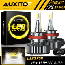 AUXITO H11 H8 H9 LED Headlight Bulb 72W 16000LM Hi/Low Beam 6500K CANBUS Y13 EOA picture