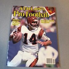 Athlon’s Pro Football 1985 Annual Magazine Bengals Cover NFL  Kenny Anderson picture