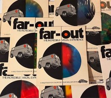 Vintage 1970s Far-Out The Incredible Visual Experience Van Decal NOS Lot of 15 picture