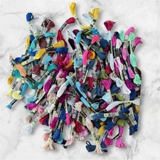 DMC 6-Strand Embroidery Cotton Floss Lot of 100 Assorted New picture