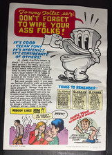 1995 TOMMY TOILET R Crumb 15x22