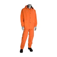 PIP 201360X5 Orange Rainsuit w/ Bib Overalls (XXXXXL) picture