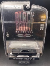 GREENLIGHT 1971 CHEVROLET CHEVELLE SS 454 BLACK BANDIT COLLECTION SERIES 17 READ picture