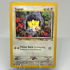 The Pokémon Company Togepi 51/111 Neo Genesis Uncommon Unlimited Regular 40 HP picture