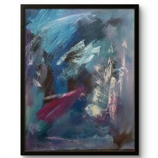 Mary Myers Original Abstract Expressionist Painting 16x20 Acrylic Canvas Art picture
