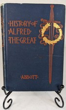 1877 History of King Alfred of England Jacob Abbott HC Harpers Antique Book picture