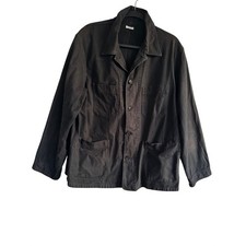 Phigvel Makers & Co Japan Black Cotton Chore Jacket Work Coat PMAK-SJSize 3/M picture