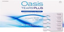 Oasis TEARS PLUS Preservative-Free 30 Containers- Expiration 09/2026 picture
