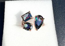 Bomb Party “She’s Pure Drama” SZ 9 June Ring Lab Created Alexandrite/Rose Gold picture