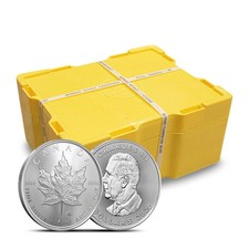 2026 1 oz Canadian Silver Maple Leaf Monster Box (500 Coins, BU) picture