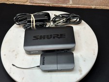 Shure BLX4 H9 Mic Receiver With (1) Body Pack BLX1 H9 - Very Good Condition picture