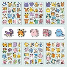 100 Anime Pokémon Pocket Monster Chibi Cartoon Cute Stickers Decal Decorations picture