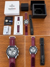 OMEGA x Swatch MoonSwatch Mission to Earthphase SO33M700 Gray + Extra Strap picture