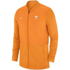 Nike Men’s Tennessee Volunteers Full Zip Coaches Sideline Hybrid Jacket Large L picture
