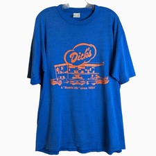 Vintage 80s Seattle Dick’s Drive-in Original T-Shirt XL (Not A Reprint) Jerzees picture