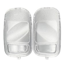 For 2003-2008 Dodge Ram 1500 2500 3500 White Interior Dome Light Cover Kit Clear picture