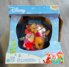 Vintage 2005 Gemmy Disney Winnie The Pooh Musical Snow Globe Snow NIB picture