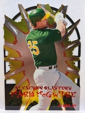 1997 Fleer Mark McGwire Bleacher Blasters #5 Athletics (P2) picture
