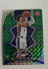 2021-22 Panini Mosaic - Rookies Cade Cunningham #203 Green Mosaic Prizm (RC) picture
