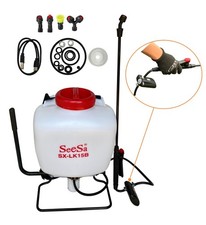 FIVO 4 Gallon Battery Powered Backpack Sprayer with 4 Nozzles for Lawn & Garden picture