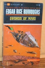 Reduced EDGAR RICE BURROUGHS Swords Of Mars MARTIAN TALES#8 BOB ABBETT F-728 1st picture