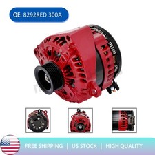 300A 14V RED ALTERNATOR 6 PHASE HAIRPIN 10464443 FOR CHEVY GMC CADILLAC TRUCK picture