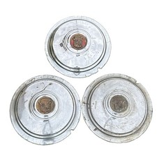 1941 1942 Cadillac Hubcap Set Of 3 picture