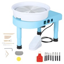 450W Electric Pottery Wheel Turntable 14in Ceramic 60-300 RPM Forming Machine US picture