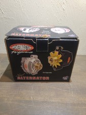 Powermaster Race Alternator 100 Amps Black Powdercoated 12V GM Cs121 Case 8072 picture