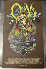 OM European Tour 2012 Poster David D’Andrea Signed/Numbered Mint Sleep Band picture