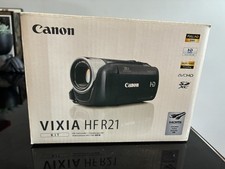 Canon VIXIA HF R21 Handheld HD Camcorder 28x Zoom Touch Panel HDMI Black picture